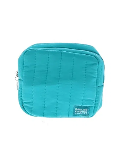 Pre-owned Assorted Brands Makeup Bag In Blue