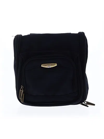 Pre-owned Assorted Brands Makeup Bag In Blue