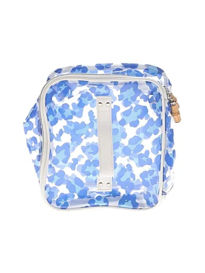 Pre-owned Assorted Brands Makeup Bag In Blue