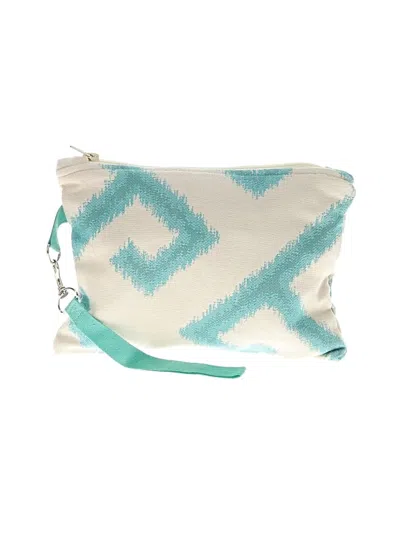 Pre-owned Assorted Brands Makeup Bag In Blue