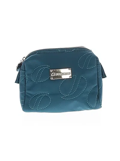 Pre-owned Assorted Brands Makeup Bag In Blue