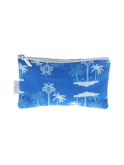 Pre-owned Assorted Brands Makeup Bag In Blue