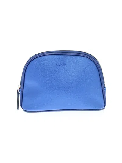 Pre-owned Assorted Brands Makeup Bag In Blue
