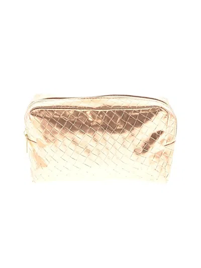 Pre-owned Assorted Brands Makeup Bag In Gold