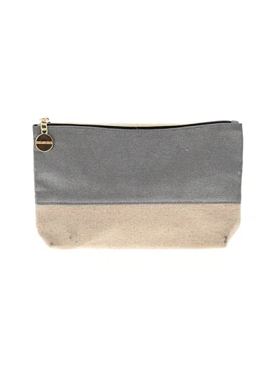 Pre-owned Assorted Brands Makeup Bag In Gray