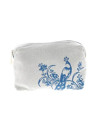 Pre-owned Assorted Brands Makeup Bag In Gray
