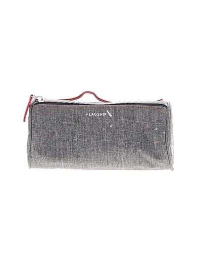 Pre-owned Assorted Brands Makeup Bag In Gray