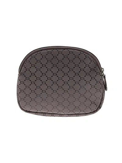 Pre-owned Assorted Brands Makeup Bag In Gray