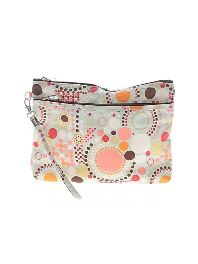 Pre-owned Assorted Brands Makeup Bag In Gray
