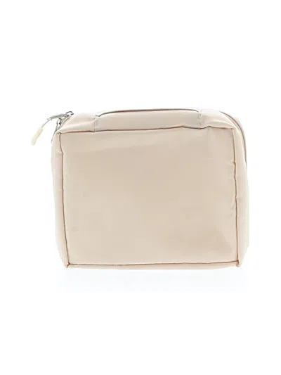 Pre-owned Assorted Brands Makeup Bag In Ivory