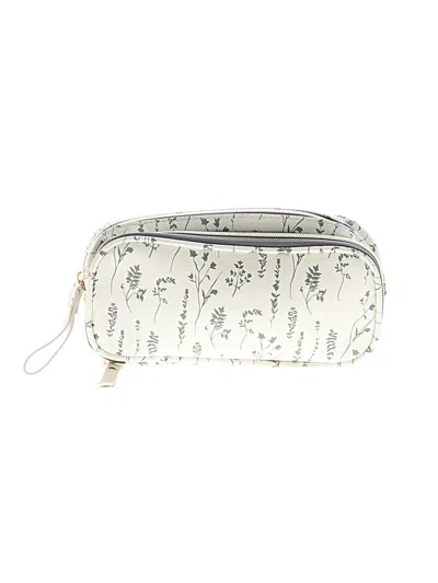 Pre-owned Assorted Brands Makeup Bag In Ivory