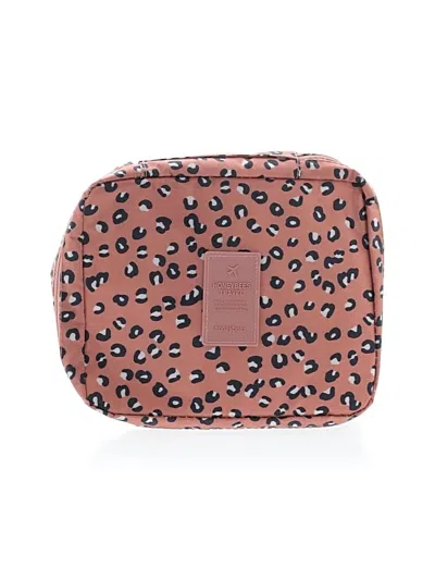 Pre-owned Assorted Brands Makeup Bag In Orange