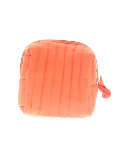 Pre-owned Assorted Brands Makeup Bag In Orange