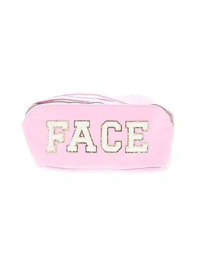 Pre-owned Assorted Brands Makeup Bag In Pink