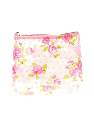 Pre-owned Assorted Brands Makeup Bag In Pink