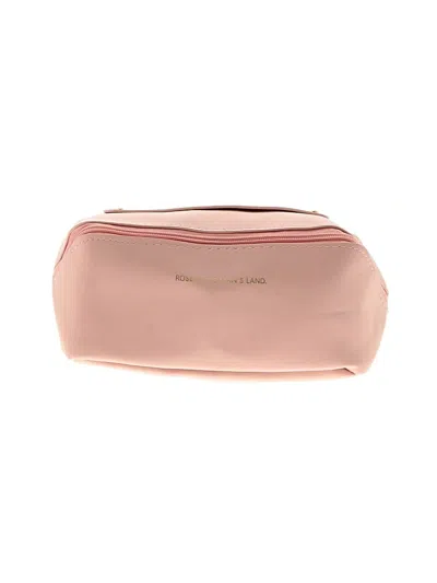 Pre-owned Assorted Brands Makeup Bag In Pink