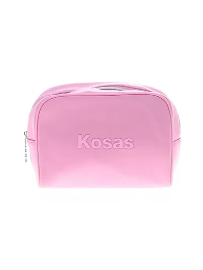 Pre-owned Assorted Brands Makeup Bag In Pink
