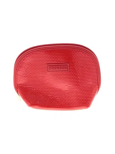 Pre-owned Assorted Brands Makeup Bag In Red