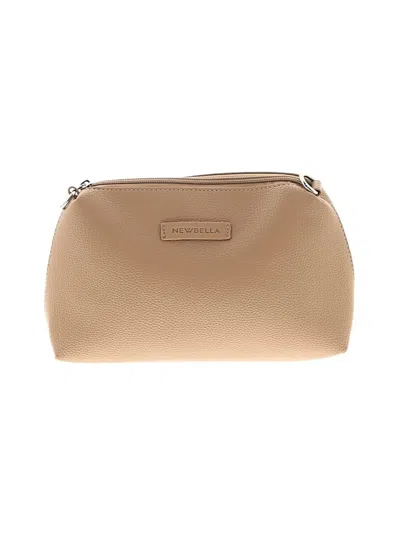 Pre-owned Assorted Brands Makeup Bag In Tan