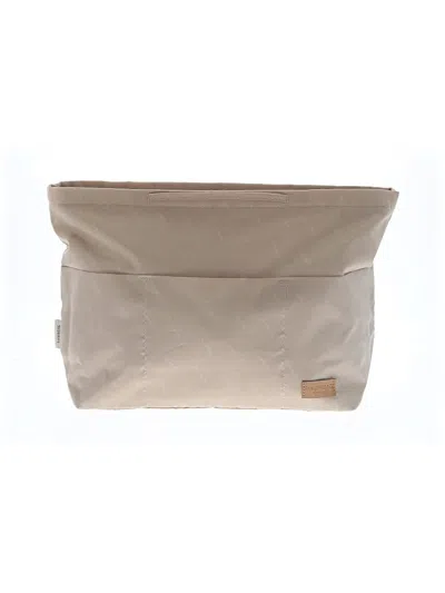 Pre-owned Assorted Brands Makeup Bag In Tan