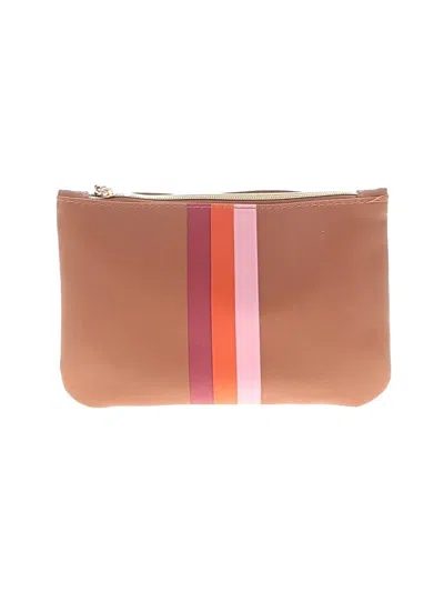 Pre-owned Assorted Brands Makeup Bag In Tan