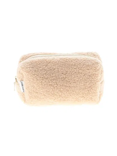Pre-owned Assorted Brands Makeup Bag In Tan