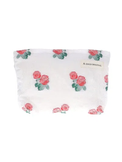 Pre-owned Assorted Brands Makeup Bag In White