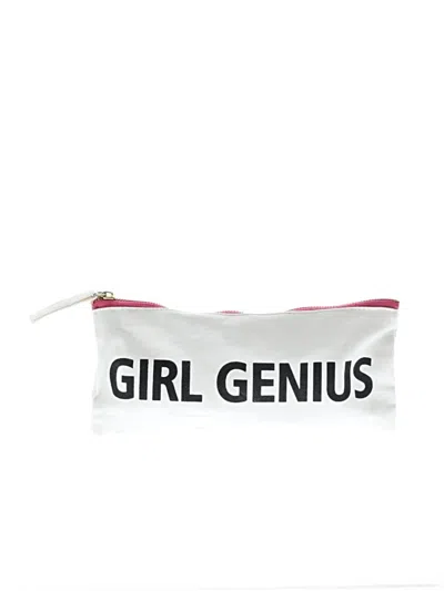 Pre-owned Assorted Brands Makeup Bag In White