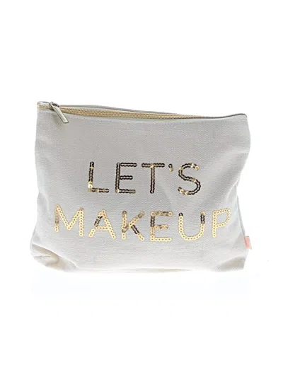 Pre-owned Assorted Brands Makeup Bag In White
