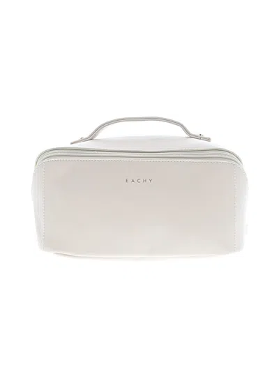 Pre-owned Assorted Brands Makeup Bag In White