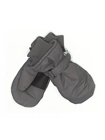 Pre-owned Assorted Brands Kids' Mittens In Gray