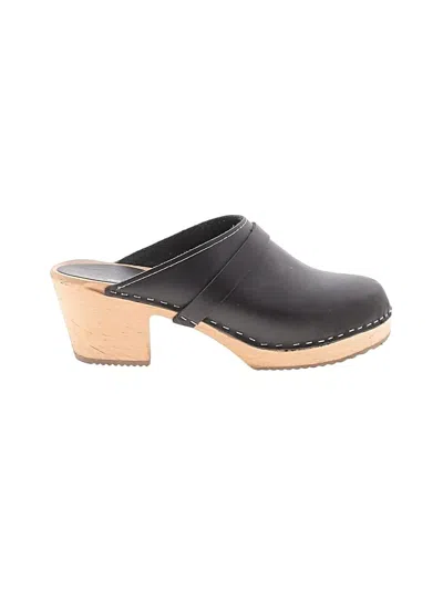 Pre-owned Assorted Brands Mule/clog In Black