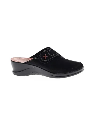 Pre-owned Assorted Brands Mule/clog In Black