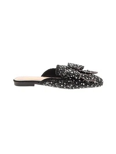 Pre-owned Assorted Brands Mule/clog In Black