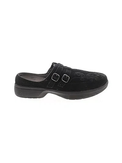 Pre-owned Assorted Brands Mule/clog In Black