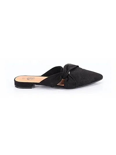 Pre-owned Assorted Brands Mule/clog In Black