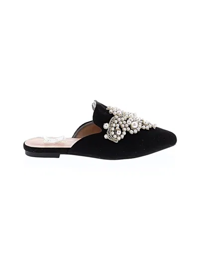 Pre-owned Assorted Brands Mule/clog In Black