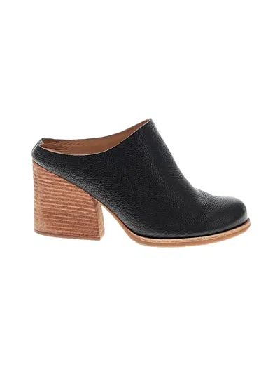 Pre-owned Assorted Brands Mule/clog In Black