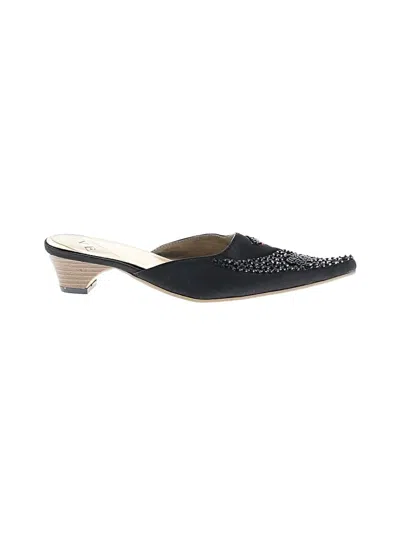 Pre-owned Assorted Brands Mule/clog In Black