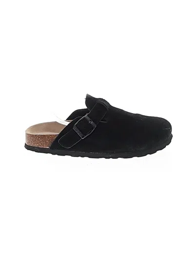 Pre-owned Assorted Brands Mule/clog In Black