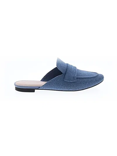 Pre-owned Assorted Brands Mule/clog In Blue