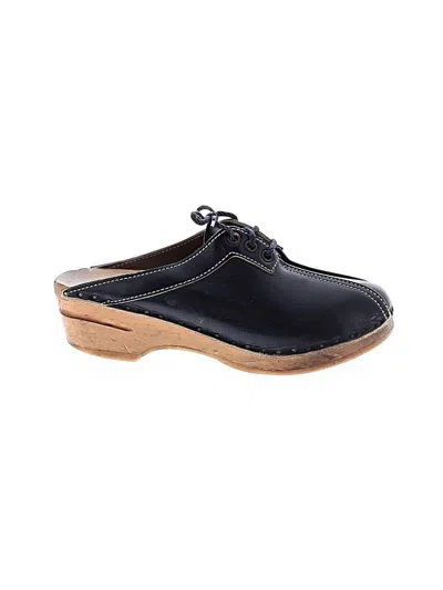 Pre-owned Assorted Brands Mule/clog In Blue