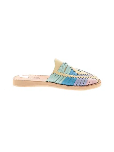 Pre-owned Assorted Brands Mule/clog In Blue