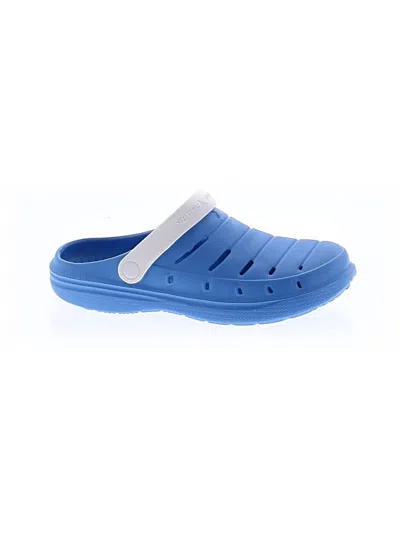 Pre-owned Assorted Brands Mule/clog In Blue