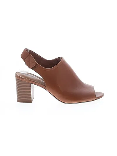 Pre-owned Assorted Brands Mule/clog In Brown