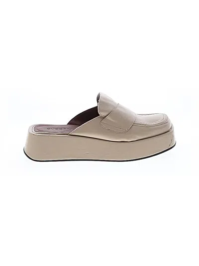 Pre-owned Assorted Brands Mule/clog In Brown