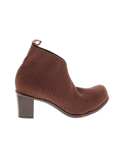 Pre-owned Assorted Brands Mule/clog In Brown