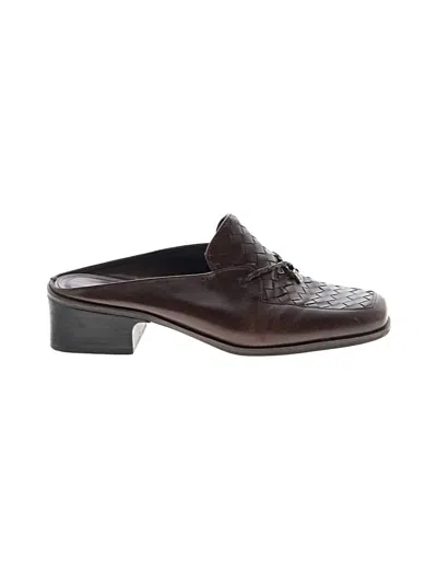 Pre-owned Assorted Brands Mule/clog In Brown
