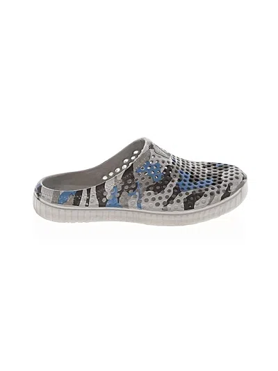 Pre-owned Assorted Brands Mule/clog In Gray
