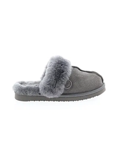 Pre-owned Assorted Brands Mule/clog In Gray